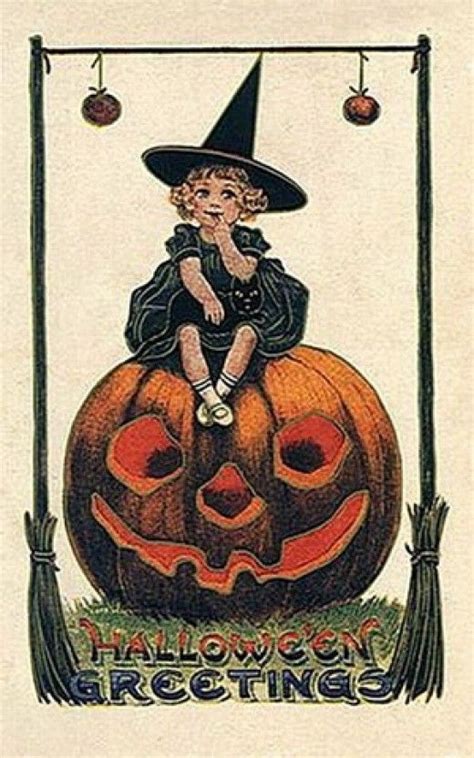 Vintage Halloween Cards Vintage Halloween Witch Vintage Halloween