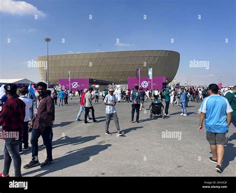 Estadio Lusail Copa Mundial De La FIFA Qatar Saadia Arabia Vs Partido