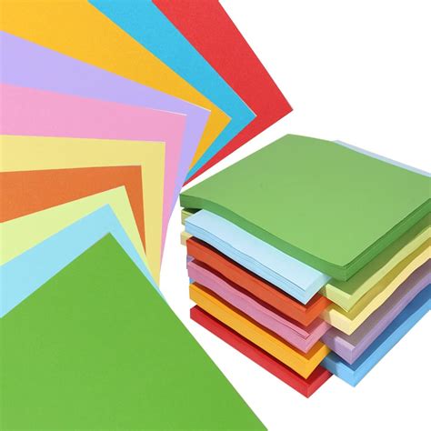 Blatt Buntes Papier A Farben Buntpapier Tonzeichenpapier G M