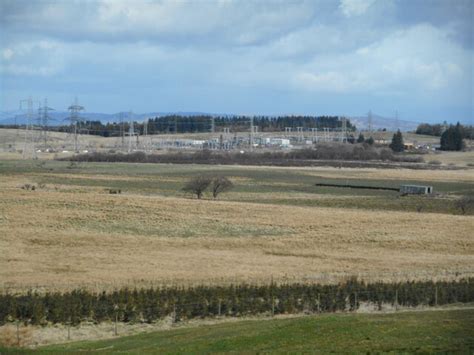 Neilston Electricity Substation Richard Sutcliffe Geograph Britain