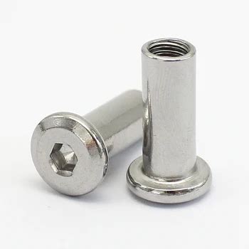 Stainless Steel Hexagonal Socket Connecting Lock Furniture Barrel