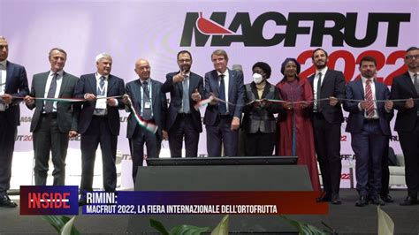 RIMINI Macfrut 2022 La Fiera Internazionale Dellortofrutta YouTube