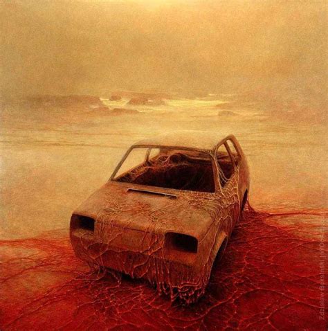 Selected Zdzislaw Beksinski Surrealism Paintings | Hi-Res