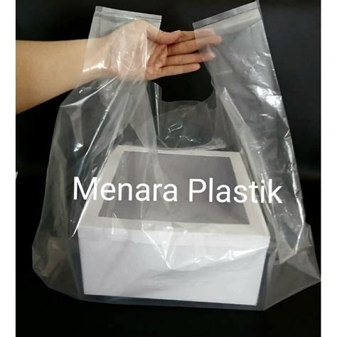 Jual Kantong Plastik Kresek Pe Bening Uk 55 X 70 Extra Jumbo Isi 30