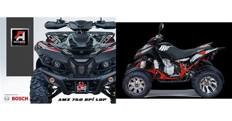 Motorrad Vergleich Access Amx Efi Vs Access Ams Sm