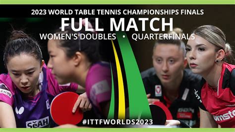 FULL MATCH JEON SHIN Vs POLCANOVA SZOCS WD QF ITTFWorlds2023