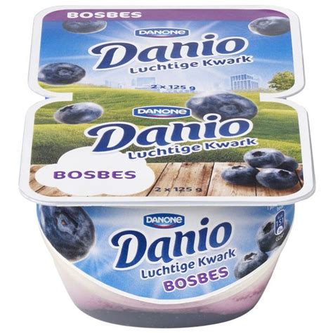 Danone Danio Yogurt Bosbes Kwark Eiwit