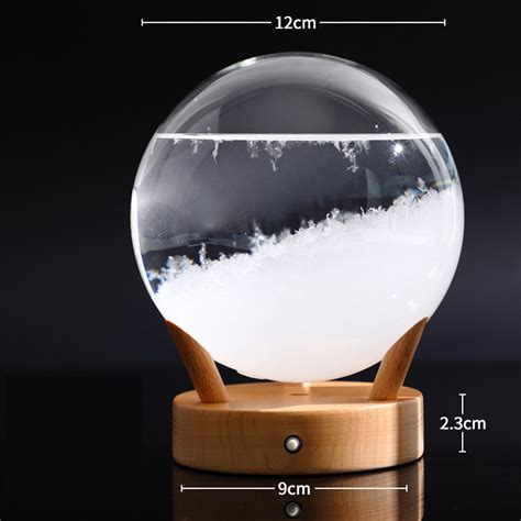Glass Weather Station Light Up Weather Forecaster – Vicedeal