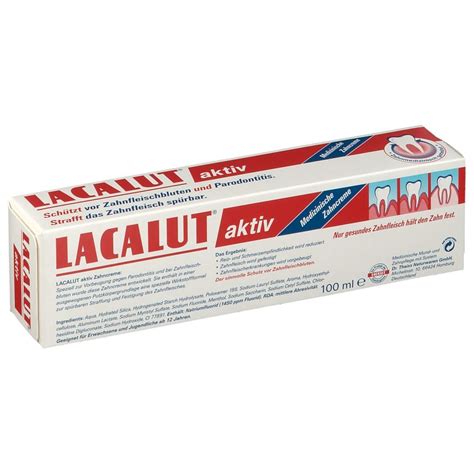 LACALUT® aktiv Zahncreme 100 ml | SHOP APOTHEKE