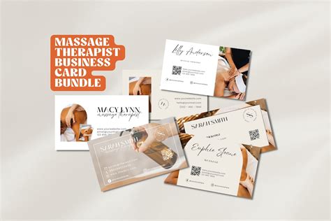 Massage Therapist Business Cards Massage Business Cards Business Cards