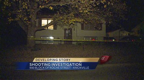 Knoxville Police Investigate Shooting