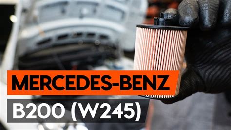 Wie Mercedes W Motor L Und Lfilter Wechseln Schritt F R Schritt