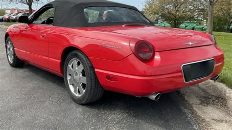 2002 Ford Thunderbird Convertible for Sale at Auction - Mecum Auctions