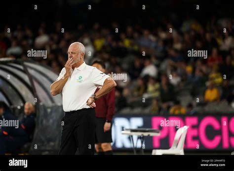 Melbourne Australia Th Mar Australian Coach Graham Arnold