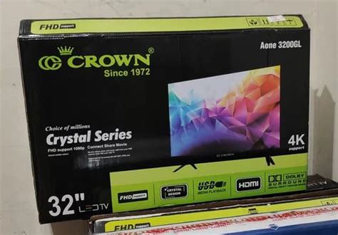 Black Crown 32 Inch Smart LED 1 Year Warranty IPS At Rs 6999 Piece In