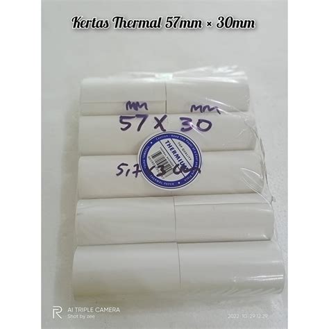 Jual Kertas Label Thermal Label Kertas Resi Pengiriman Kertas Thermal