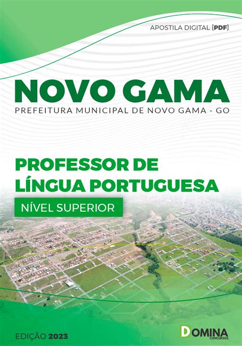 Apostila Novo Gama 23 Prof Língua Portuguesa Domina