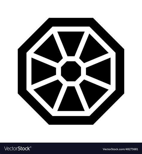 Octagon icon Royalty Free Vector Image - VectorStock