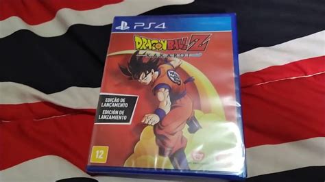 Dragon Ball Z Kakarot Edição de lançamento unboxing BR YouTube