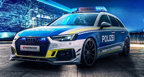 ABT’s Audi RS4 Avant Police Car Won’t Be Chasing Any Bad Guys | Carscoops