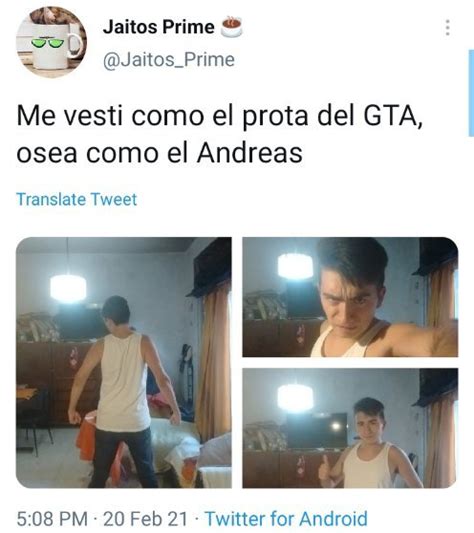 A Si Mi Personaje Favorito De GTA El Andreas Meme Subido Por Pato Qlo