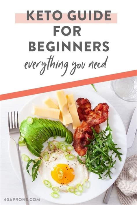 The Keto Diet for Beginners - 40 Aprons