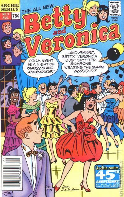 Betty And Veronica 3 Published May 1987 Key Collecto