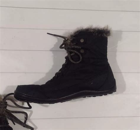 Columbia Minx Shorty Iii Winter Snow Boots Size Black G Waterproof