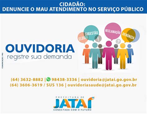 Ouvidoria O Dever Funcional Do Bom Atendimento Prefeitura De Jata