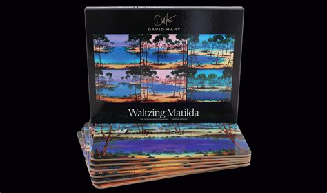 Placemats Waltzing Matilda Set Of 6 David Hart