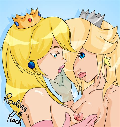 Princess Rosalina And Peach By Nimgona Hentai Foundry