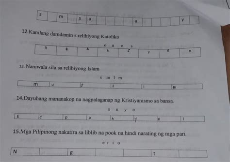 Ayusin Ang Mga Titik Upang Mabuo Ang Angkop Na Salita Tungkol Sa