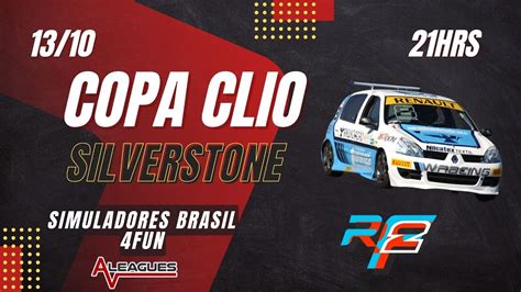 4FUN SIMULADORES BRASIL COPA CLIO SILVERSTONE RF2 YouTube