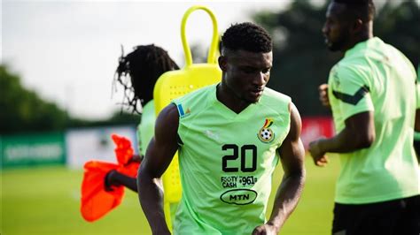 Black Stars Day Training Session At Ivory Mohammed Kudus Speaks