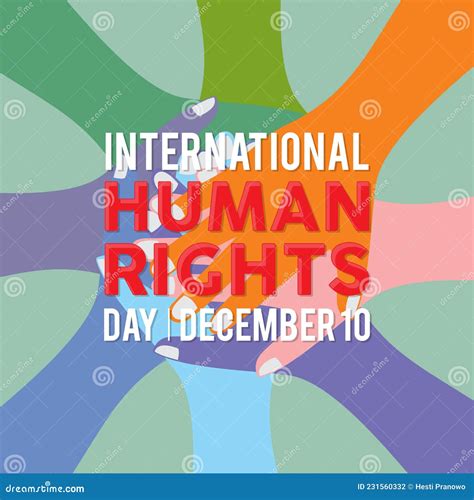 International Human Rights Day Illustration For Global Equality And