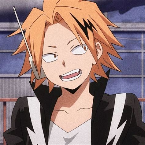 𝐀𝐄𝐒𝐓𝐇𝐄𝐓𝐈𝐂 𝐈𝐂𝐎𝐍𝐒 denki kaminari Anime guys Anime Human pikachu