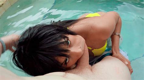 Ari Alectra Is Sucking Cock In The Pool Porn Movies 3Movs