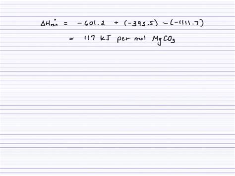 The Group Iia Carbonates Decompose When Heated For Example Mgco S