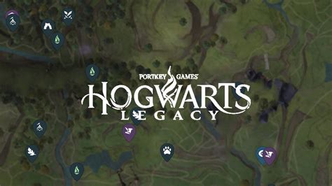 Carte Interactive Hogwarts Legacy Demiguise Preuves De Merlin O