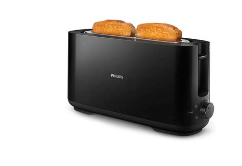Daily Collection Тостер - длинное отделение, черный HD2590/90 | Philips