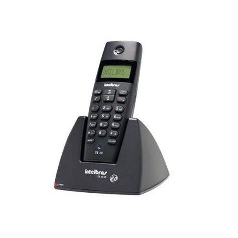 Telefone Sem Fio Digital Ts 40 Id Intelbras Ts40id Com Identificação De