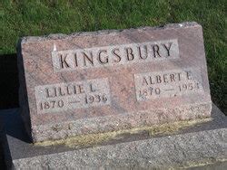 Albert E Kingsbury Find A Grave Memorial