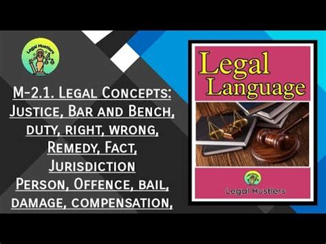 BLS LLB Legal Language Legal Concepts YouTube