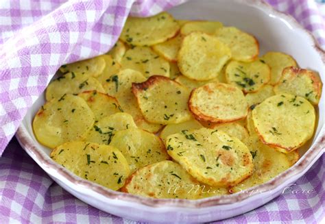 Chips Di Patate Al Forno Croccanti Ricetta Antipasto