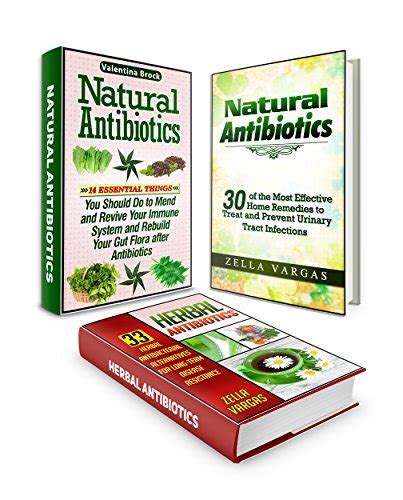 Natural Antibiotics Box Set Herbal Medicine Handbook With