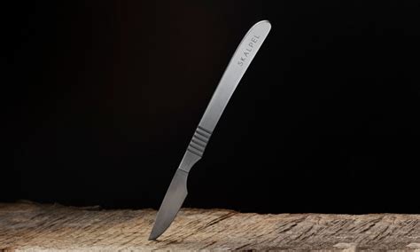 The Skalpel Steak Knife Looks Like A Scalpel Cool Material