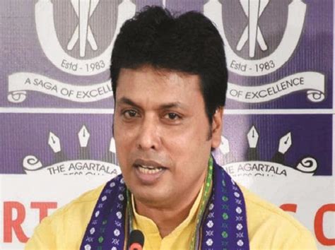 Fake Report In Cias Name Against Ex Tripura Cm Biplab Debs Wife