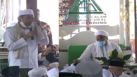 Ustad Abdul Somad Menangis Di Depan Habib Rizieq Syihab Youtube