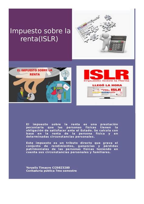 Calaméo Impuesto Sobre La Renta Islr