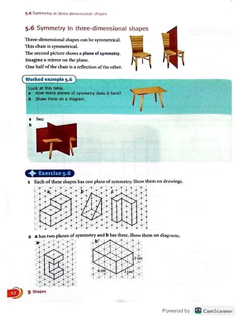 Symmetry in Three-Dimensional Shapes | PDF